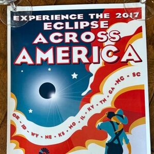 NASA Bundle, 8 pieces including posters, sticker & glasses